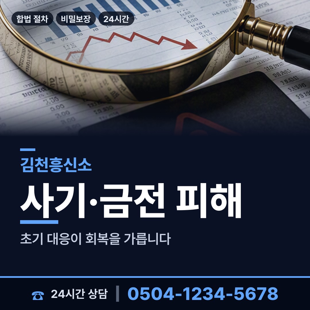 김천 양금동 흥신소 상담 안내